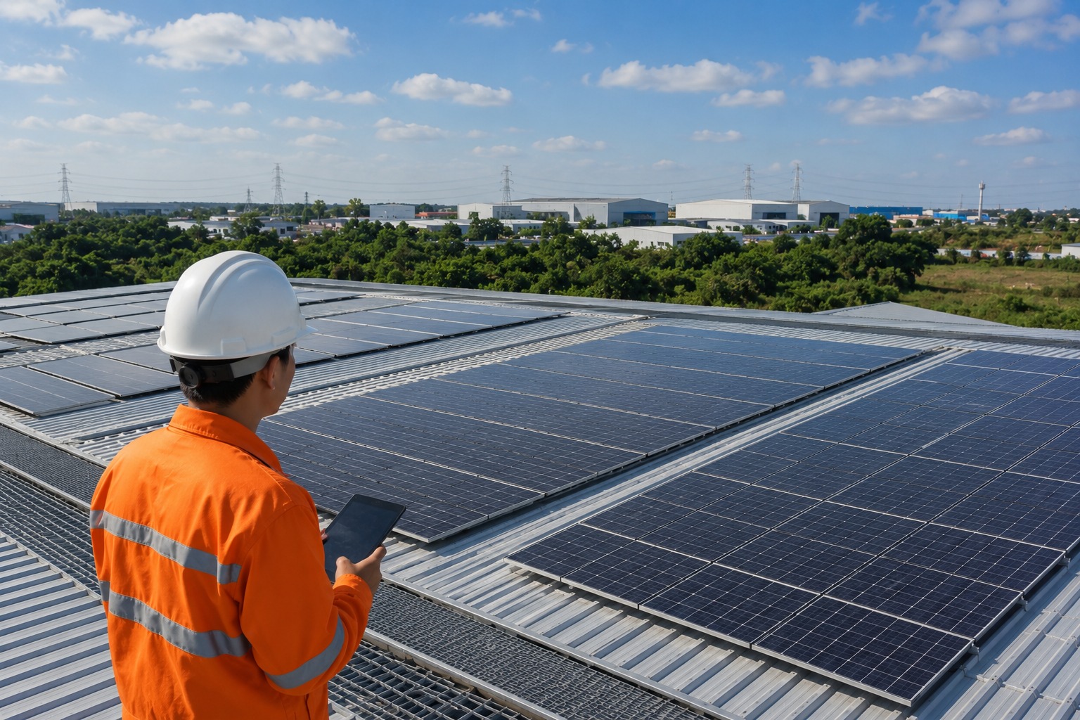 Solar Energy Background